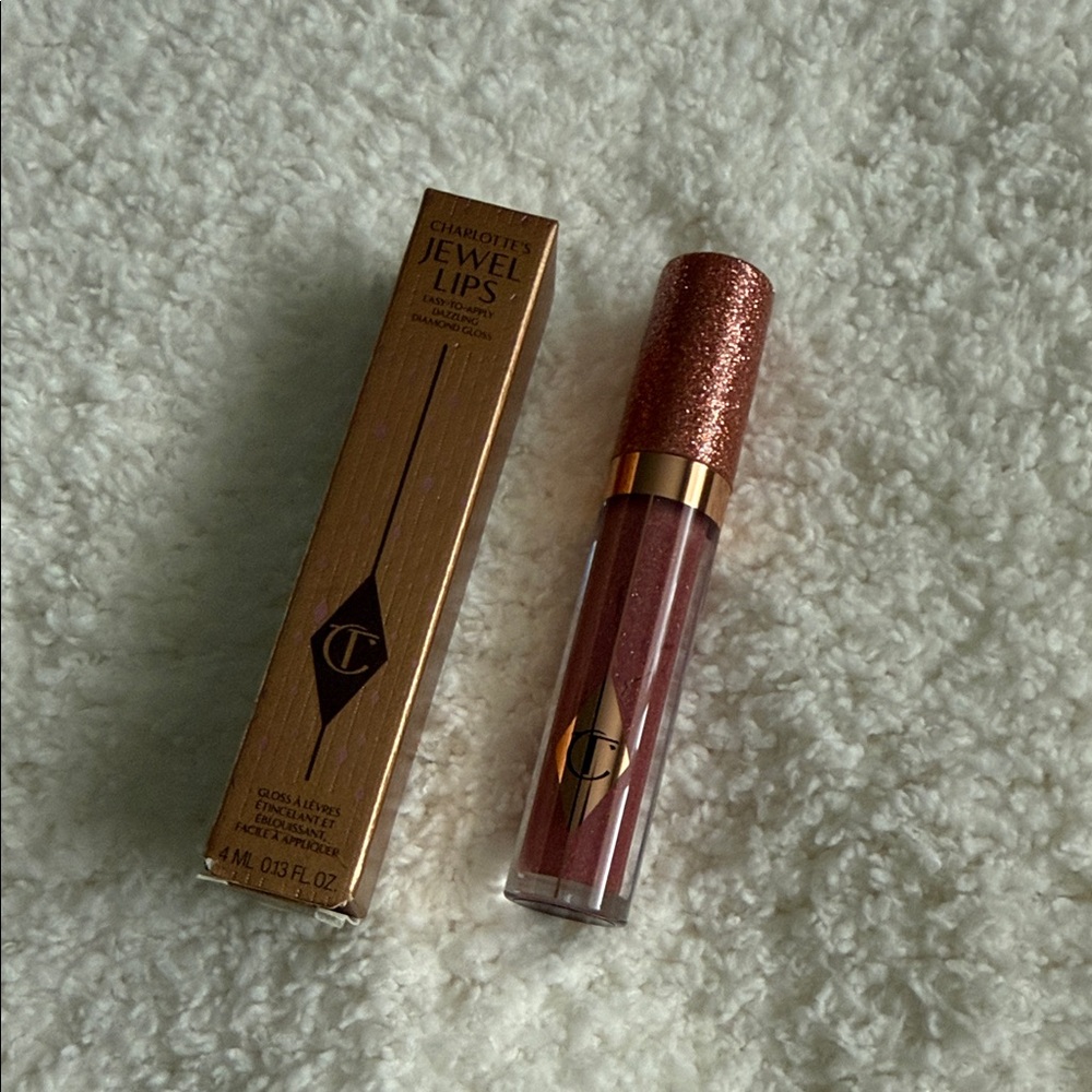 Charlotte Tilbury Jewel Lips Lip Gloss - Rose Jewel